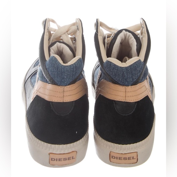 Like New Diesel High Top Sneakers - Picture 4 of 5